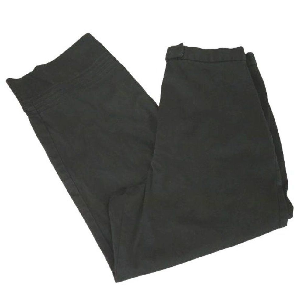 Larry Levine Sport Women's Black Capri‎ Pants Size 8